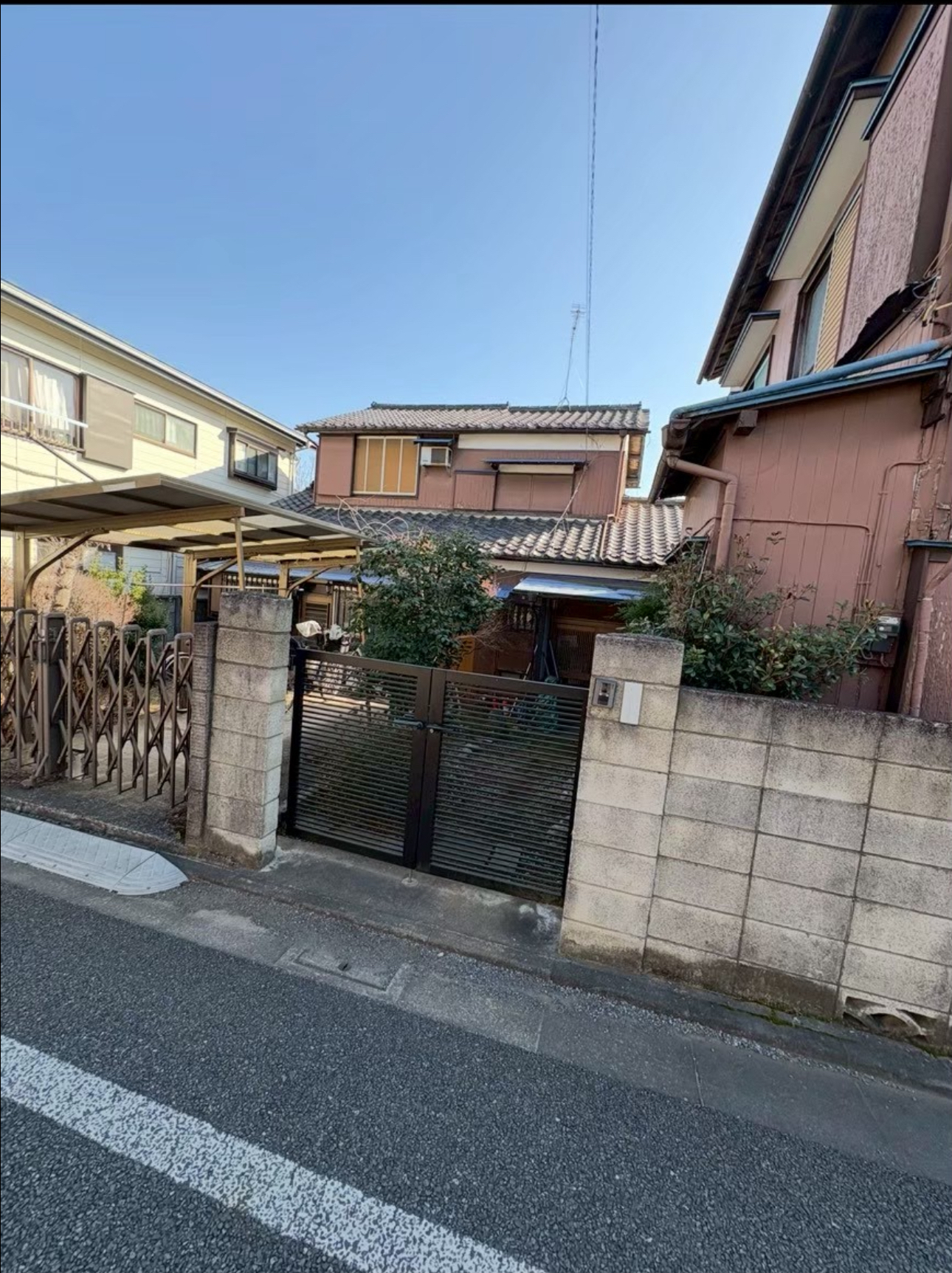 世田谷区給田の解体工事の画像