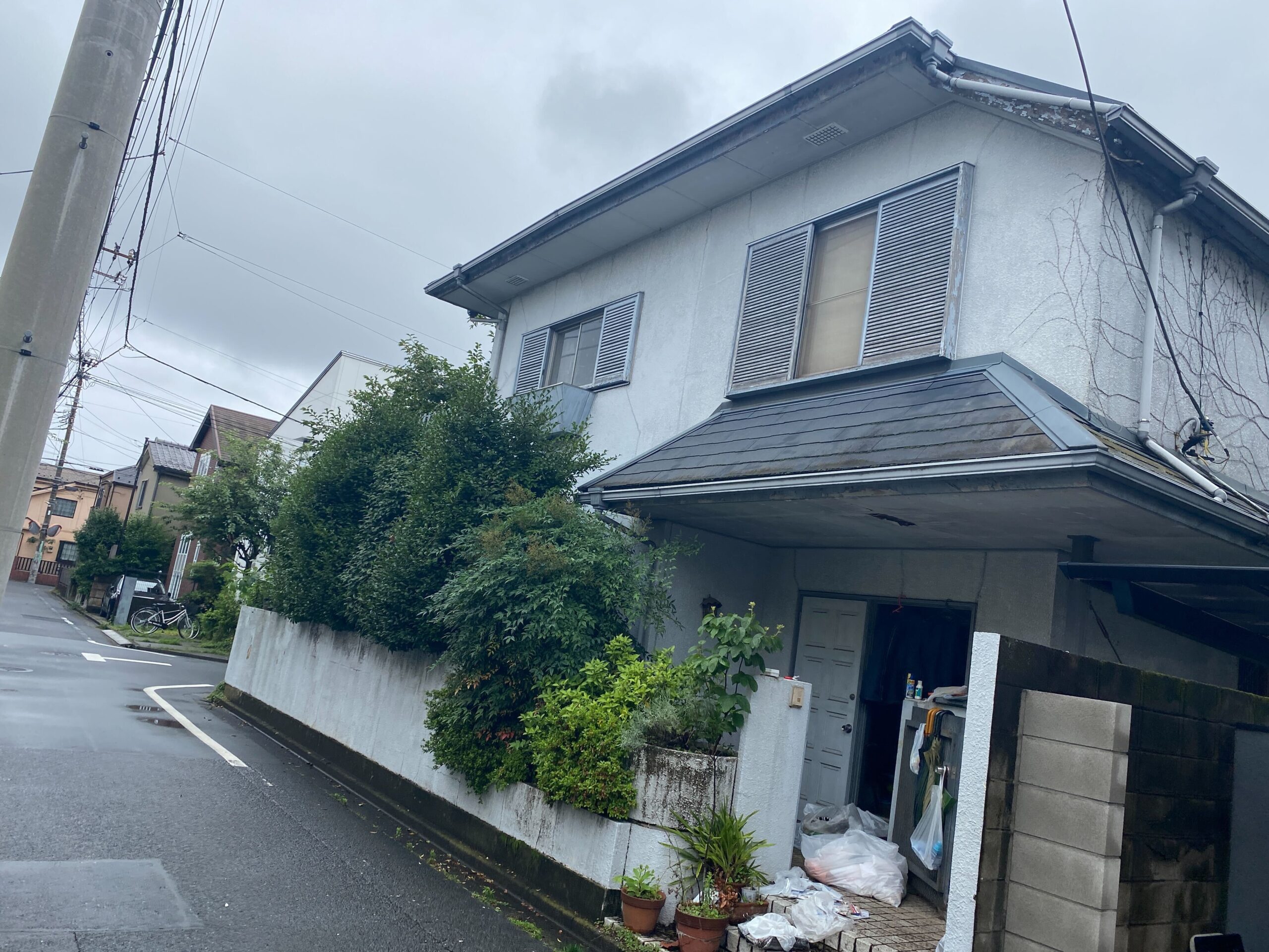 練馬区石神井町の解体工事の画像