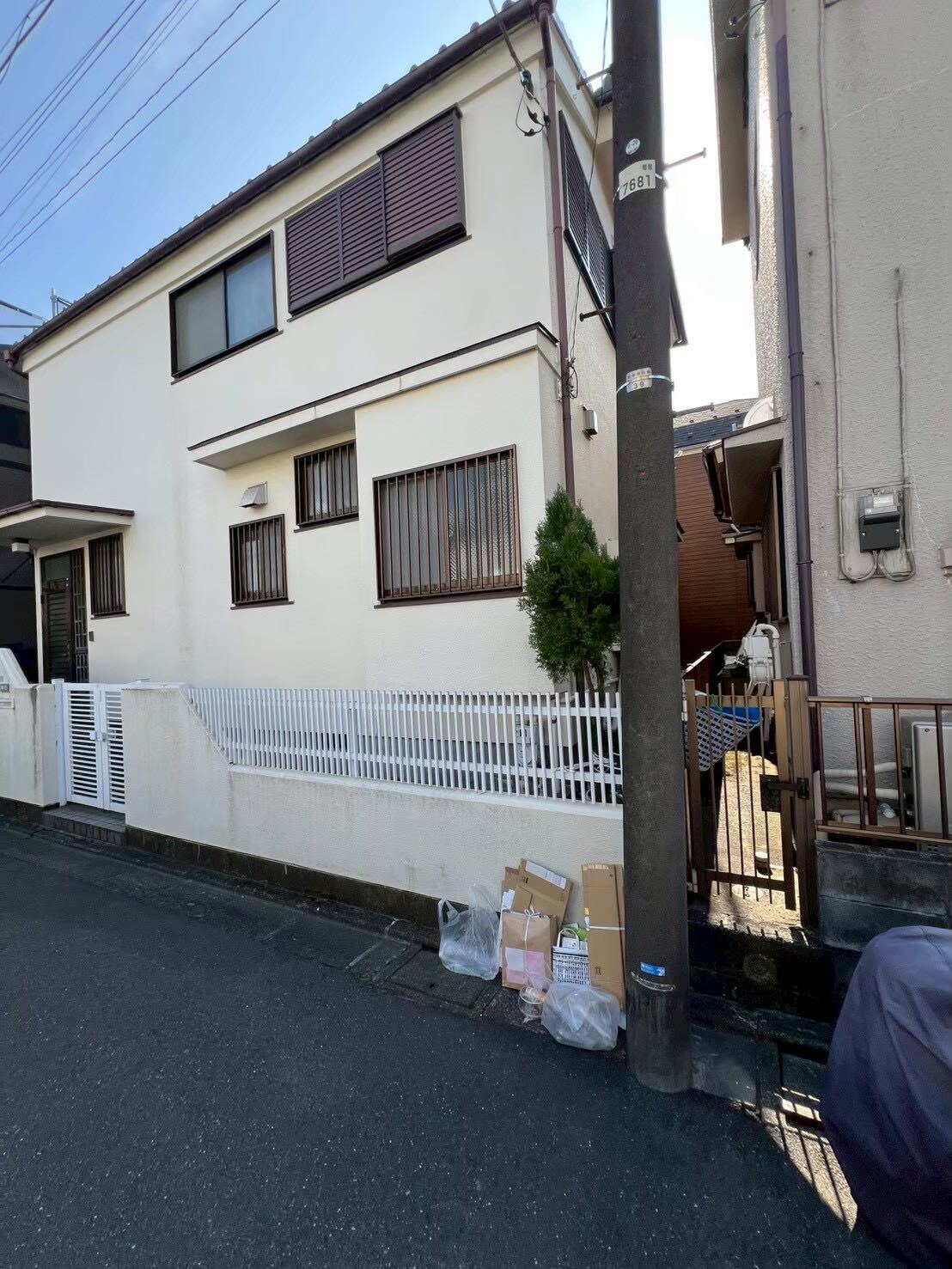 葛飾区高砂の解体工事の画像