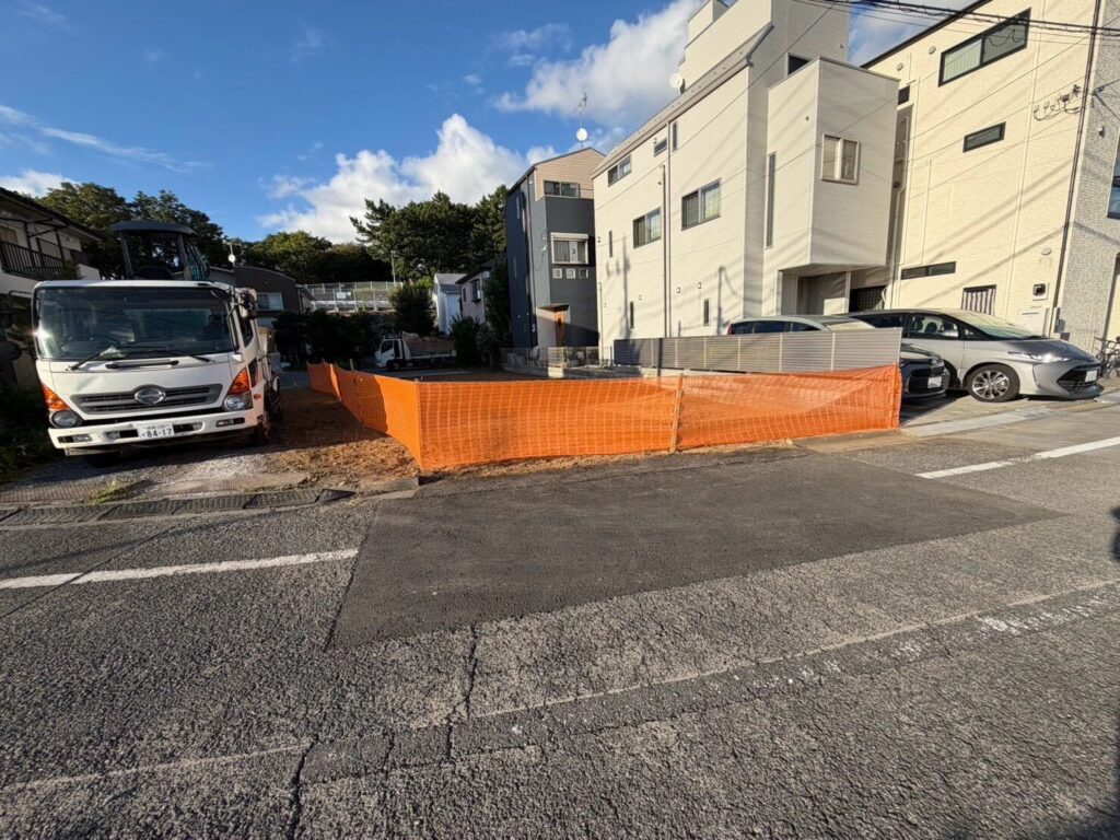 川崎市幸区南加瀬の解体工事