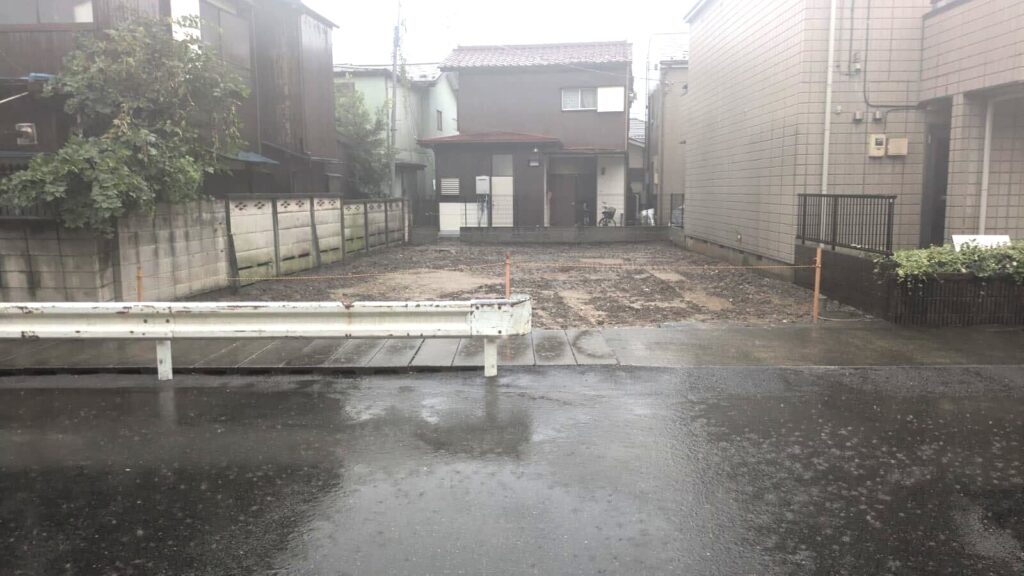 川崎市多摩区登戸の解体工事