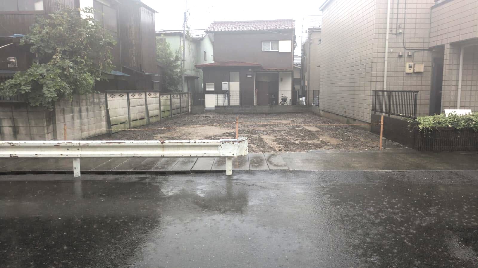 川崎市多摩区登戸の解体工事の画像