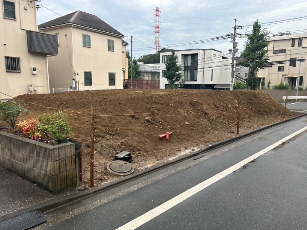 横浜市青葉区藤が丘の解体工事
