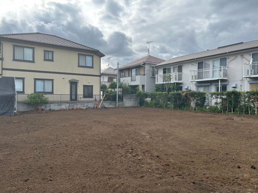 国立市東の解体工事