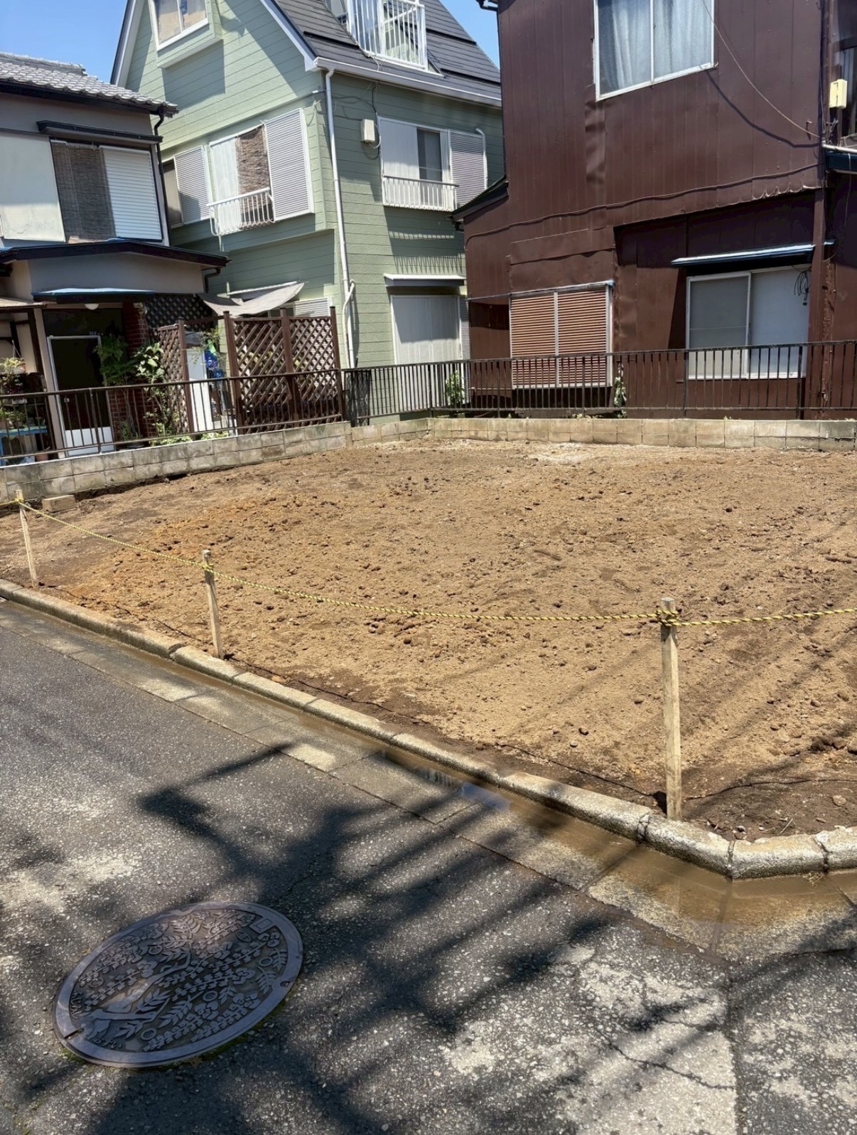 富士見市上沢の解体工事の画像