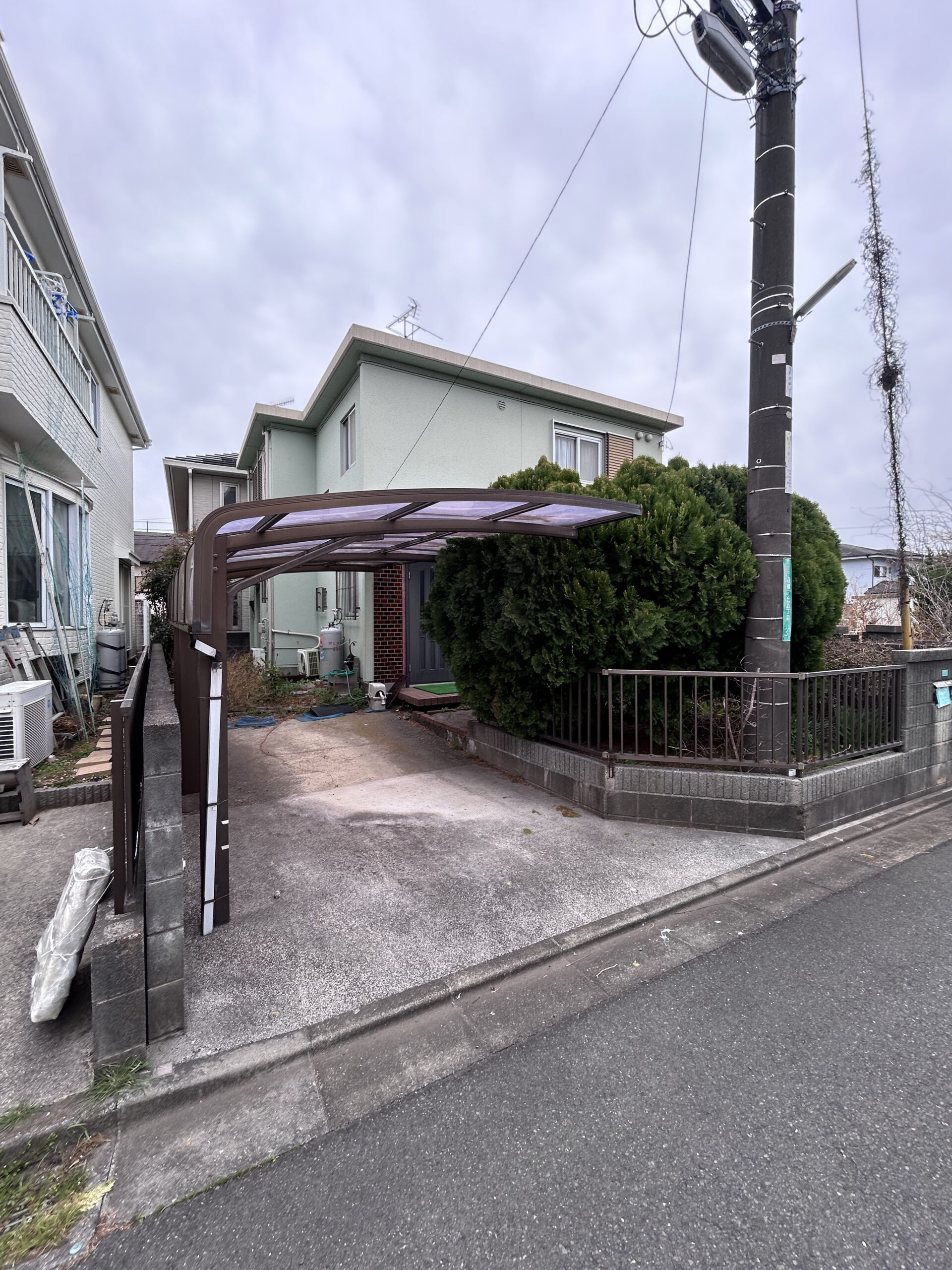 座間市相模が丘の解体工事の画像