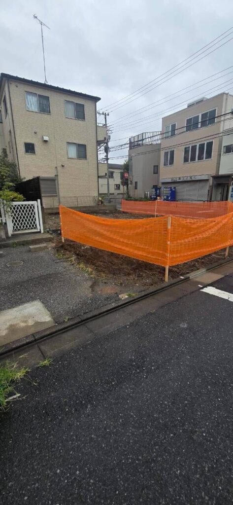 足立区新田の解体工事