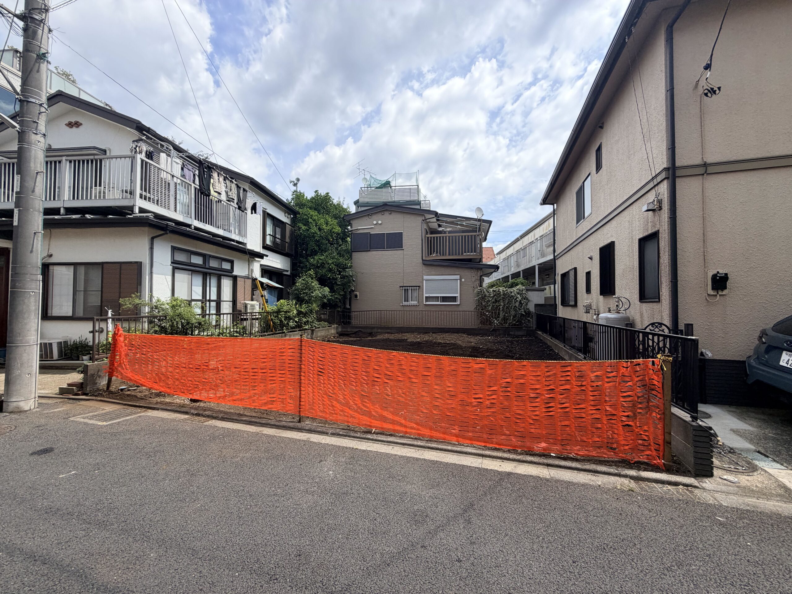 大和市中央林間の解体工事の画像