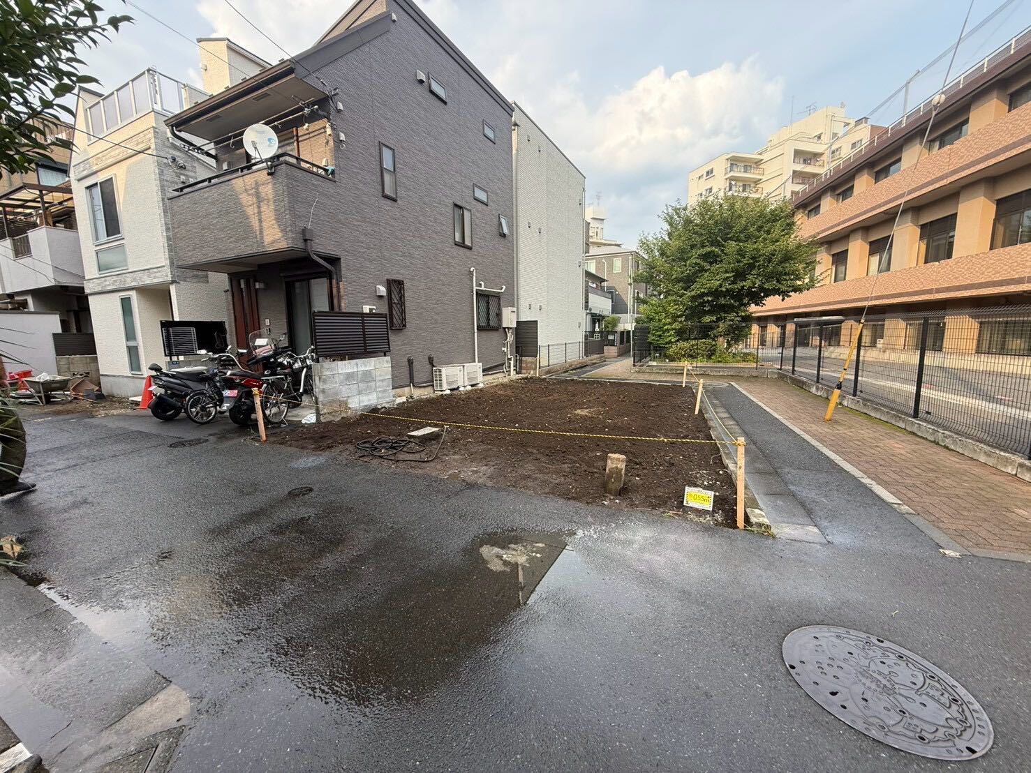 品川区南品川の解体工事の画像