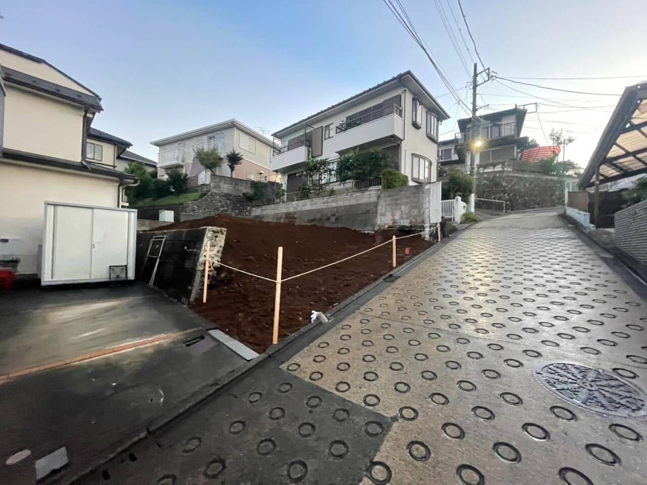 町田市玉川学園の解体工事の画像