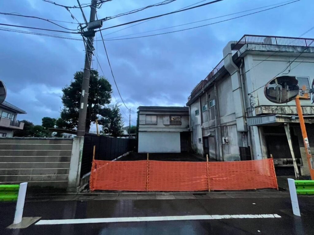 世田谷区北烏山の解体工事