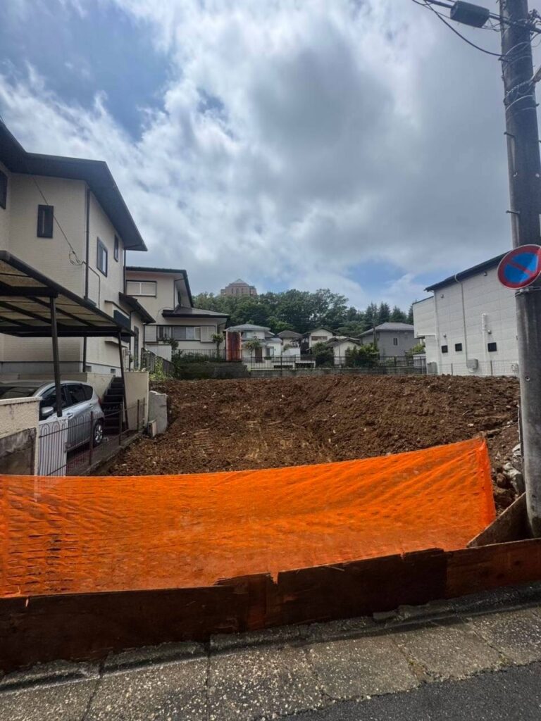 八王子市片倉町の解体工事