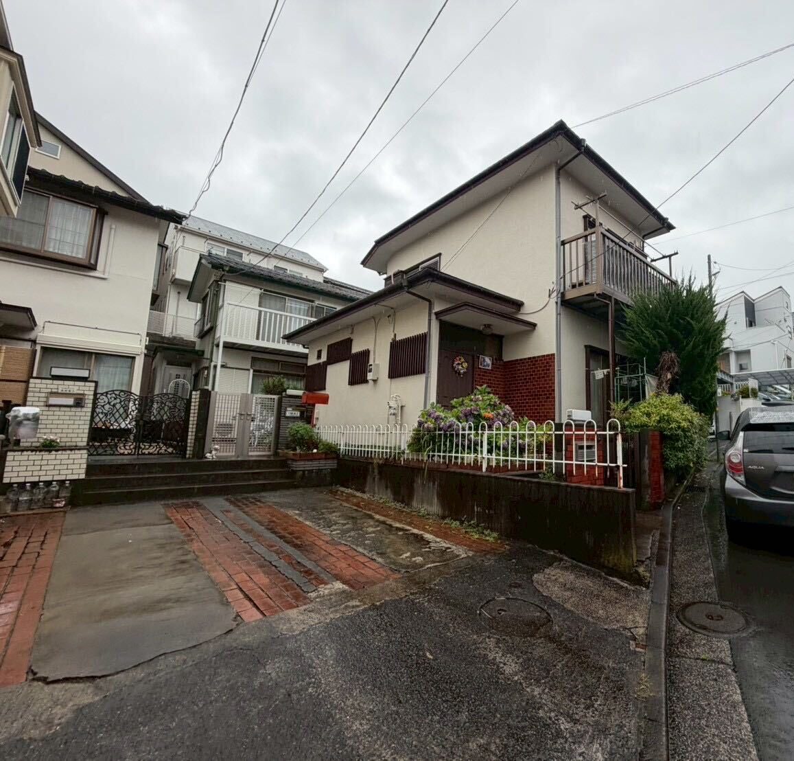 横浜市青葉区桜台の解体工事の画像