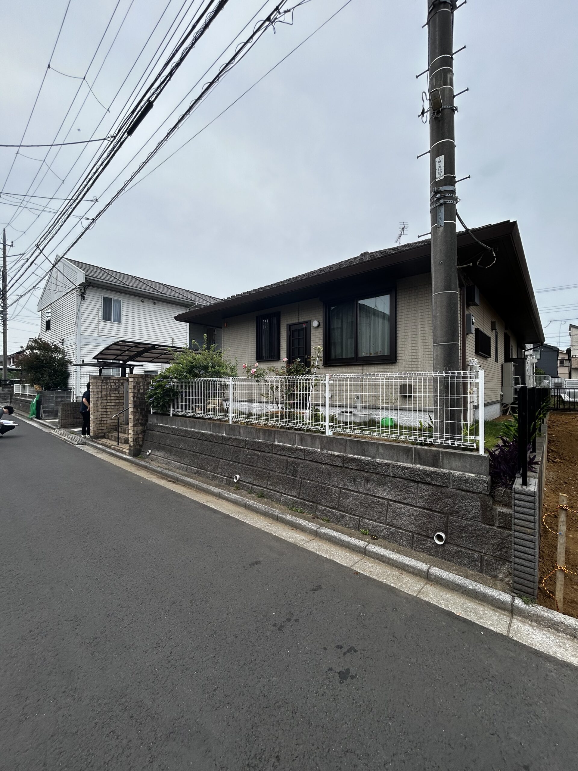 船橋市藤原の解体工事の画像