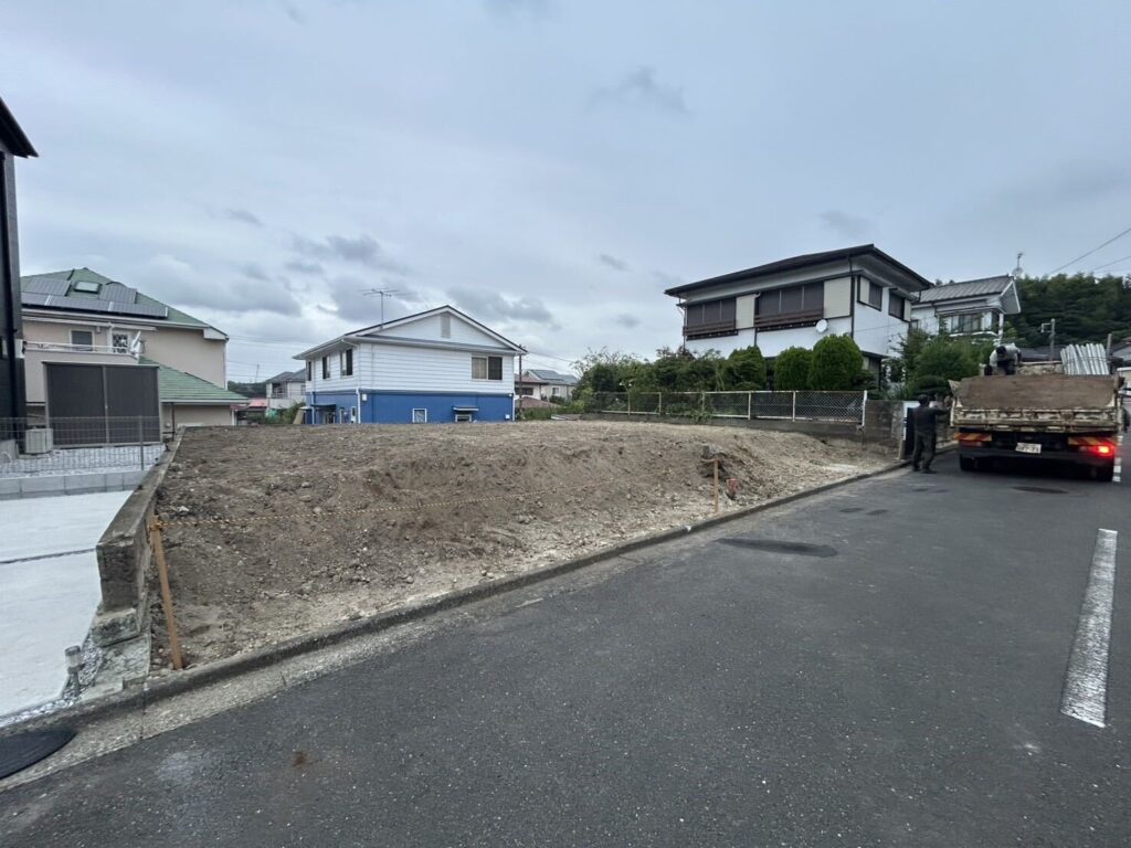 横浜市金沢区西柴の解体工事
