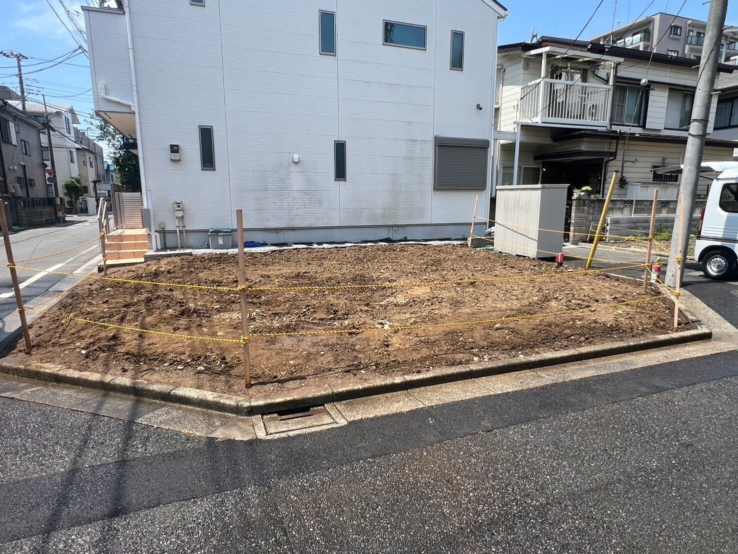 戸田市上戸田の解体工事の画像