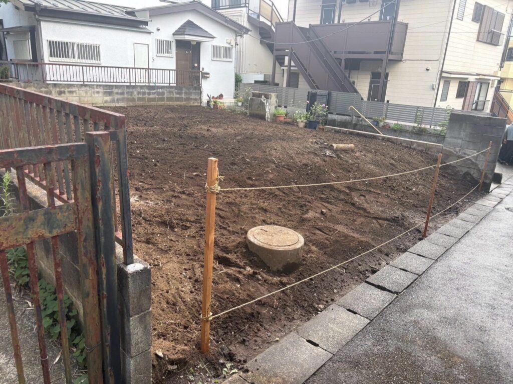 横浜市青葉区市ヶ尾町の解体工事