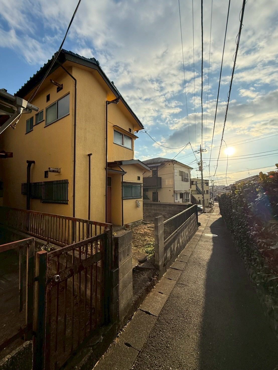 横浜市青葉区市ヶ尾町の解体工事の画像