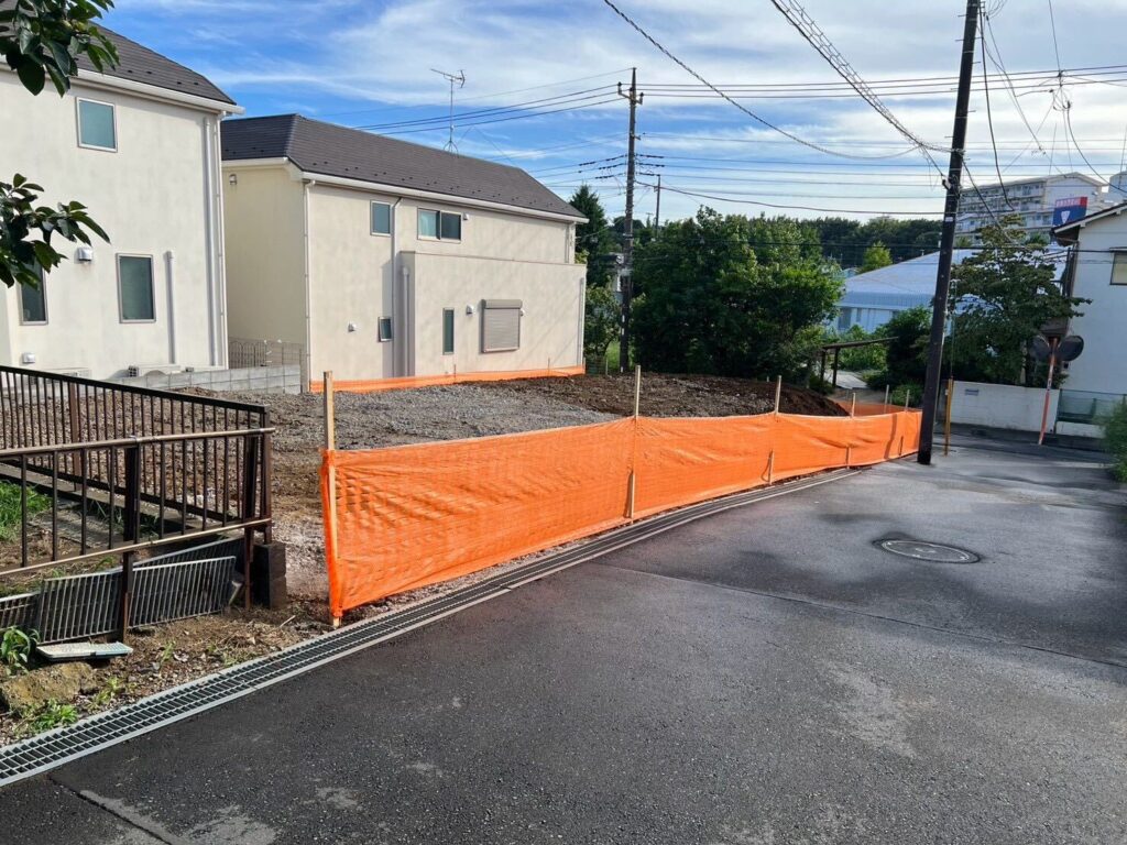 川崎市高津区子母口の解体工事