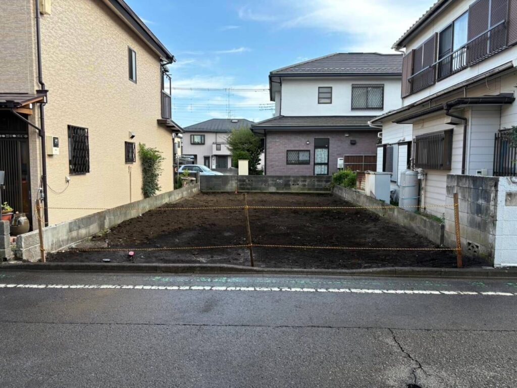 相模原市中央区陽光台の解体工事