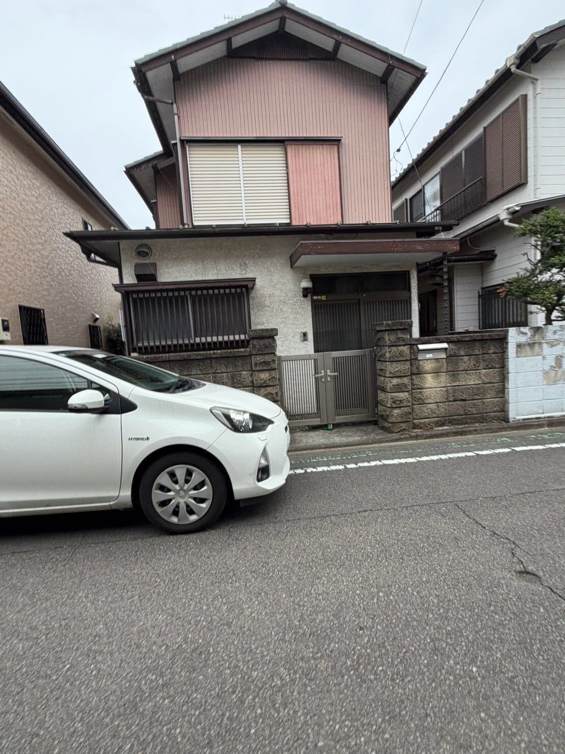 相模原市中央区陽光台の解体工事の画像