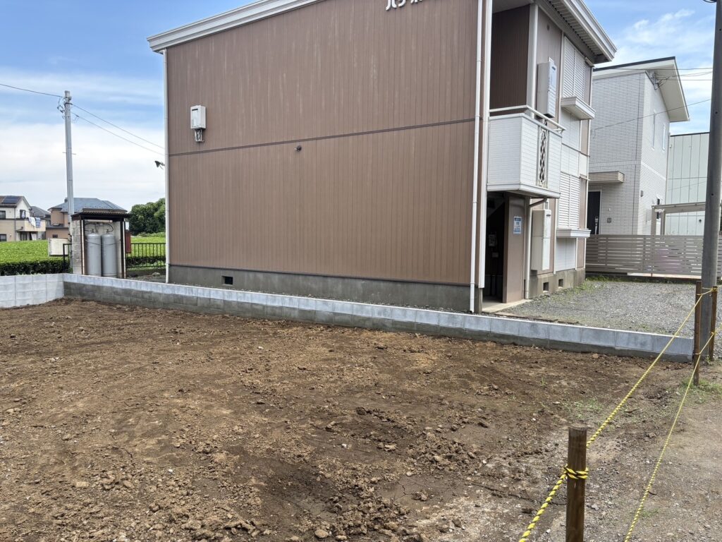 所沢市北秋津の解体工事