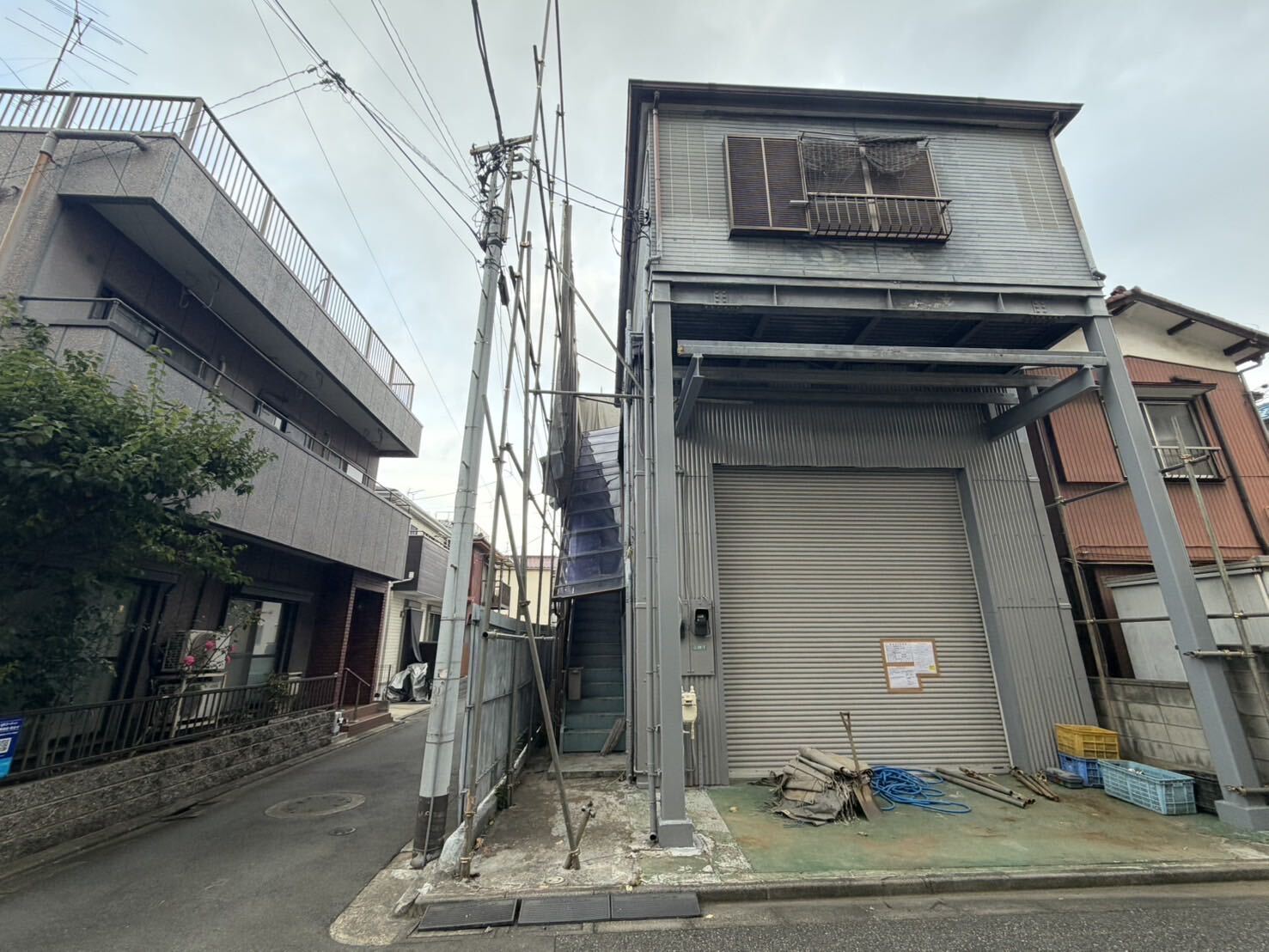 江戸川区西一之江の解体工事の画像