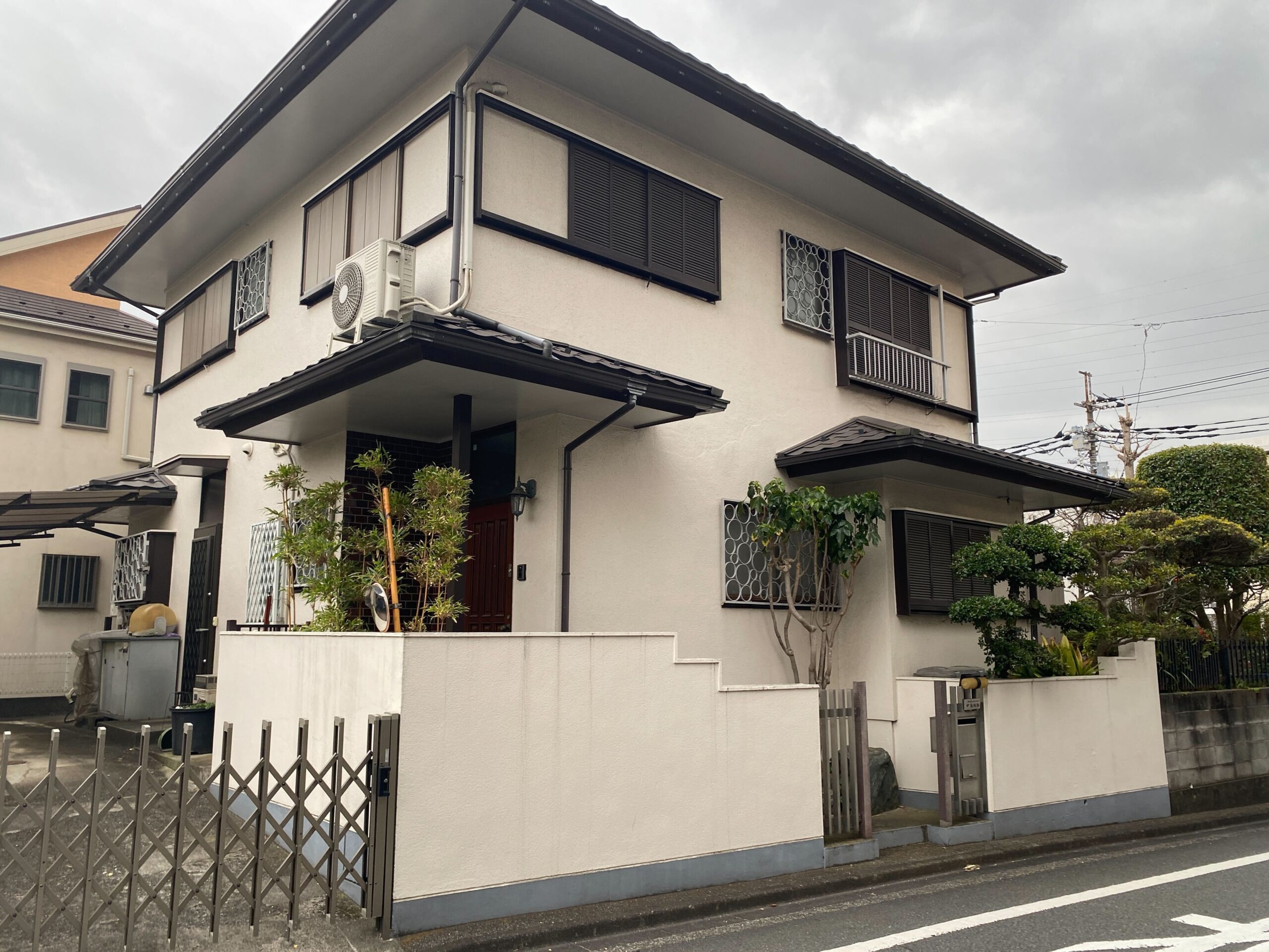 横浜市青葉区藤が丘の解体工事の画像