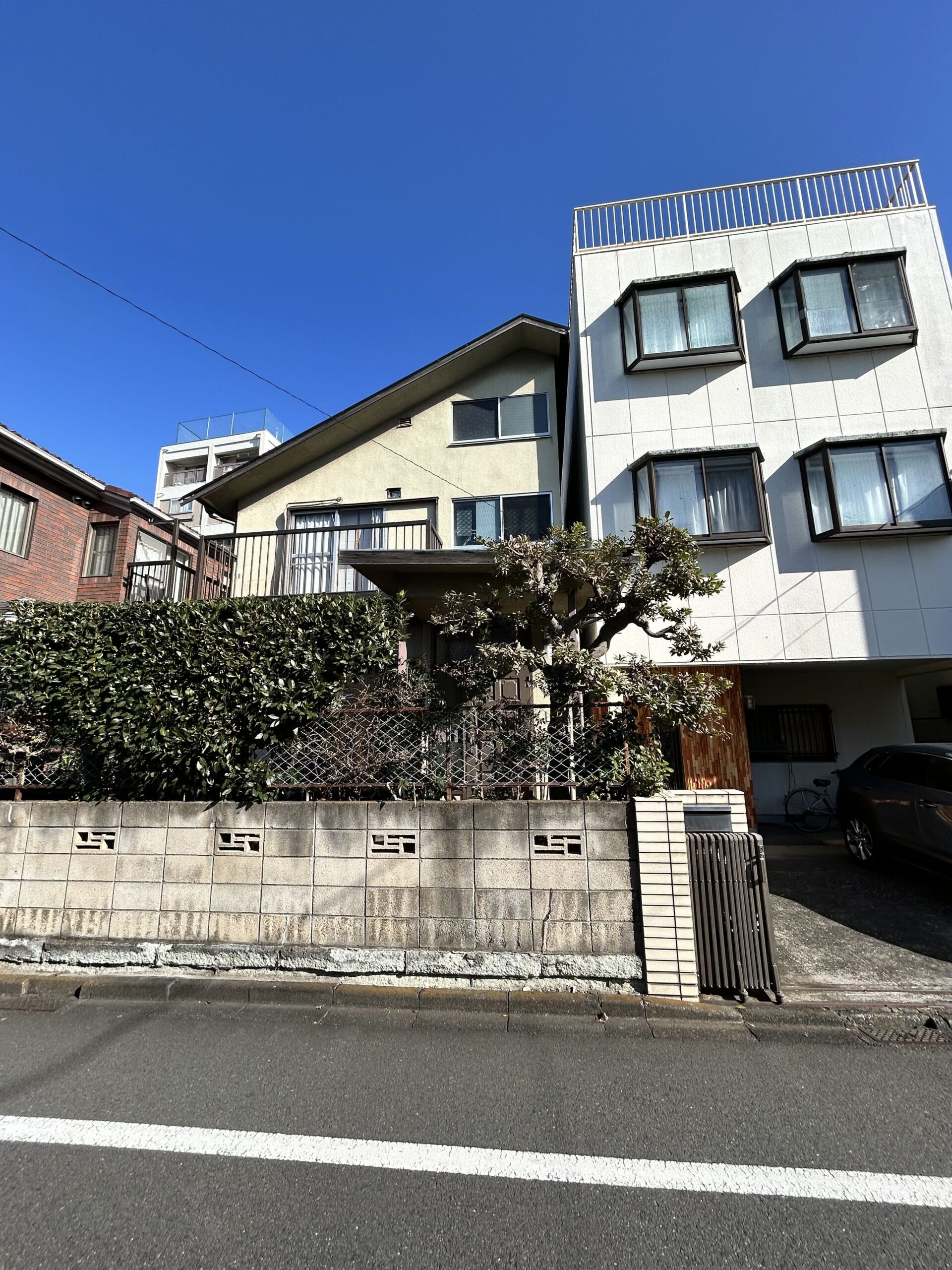世田谷区中町の解体工事の画像