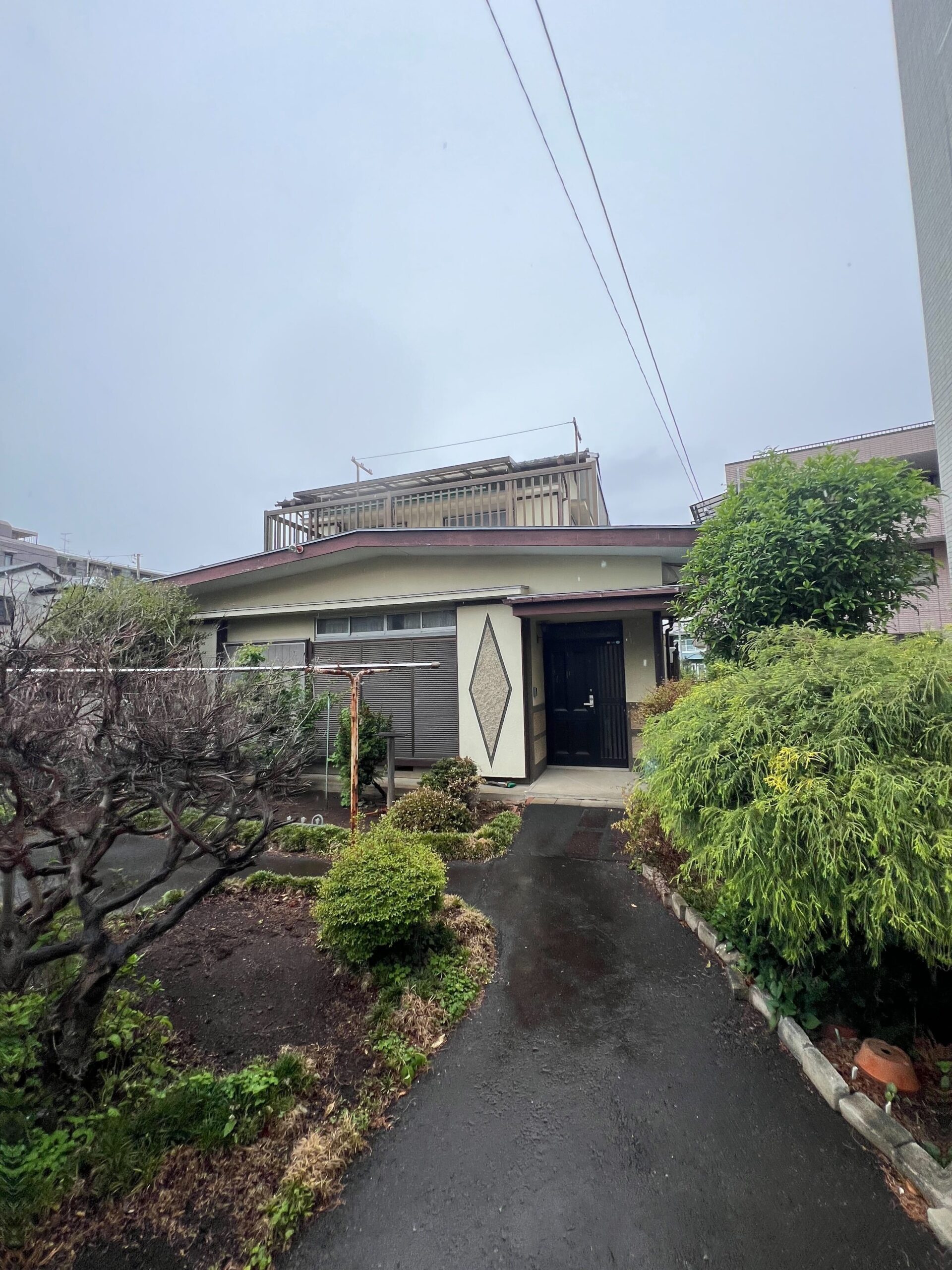 所沢市北有楽町の解体工事の画像