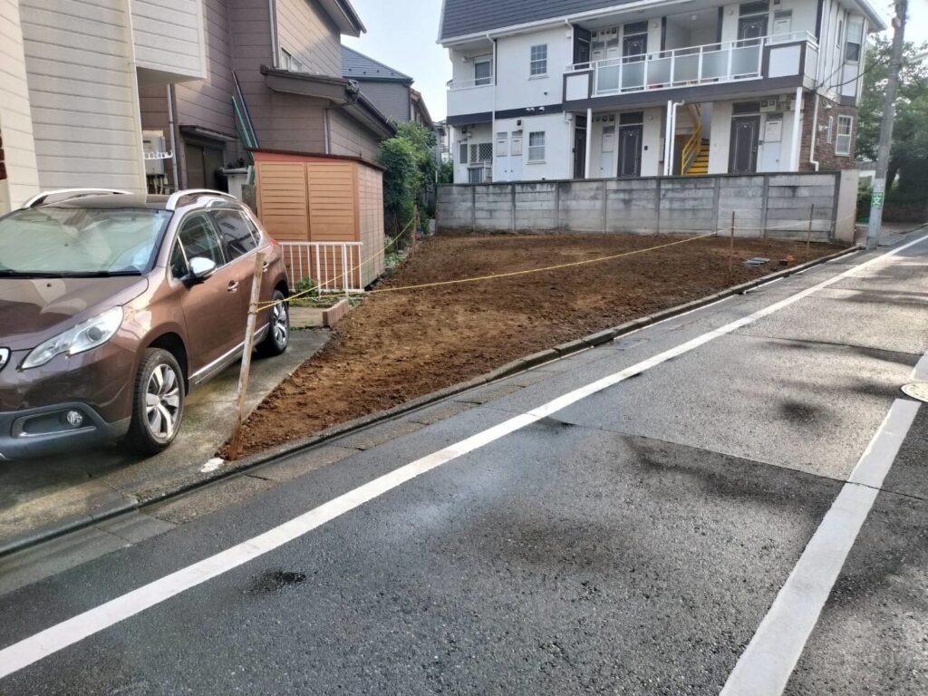 世田谷区桜の解体工事
