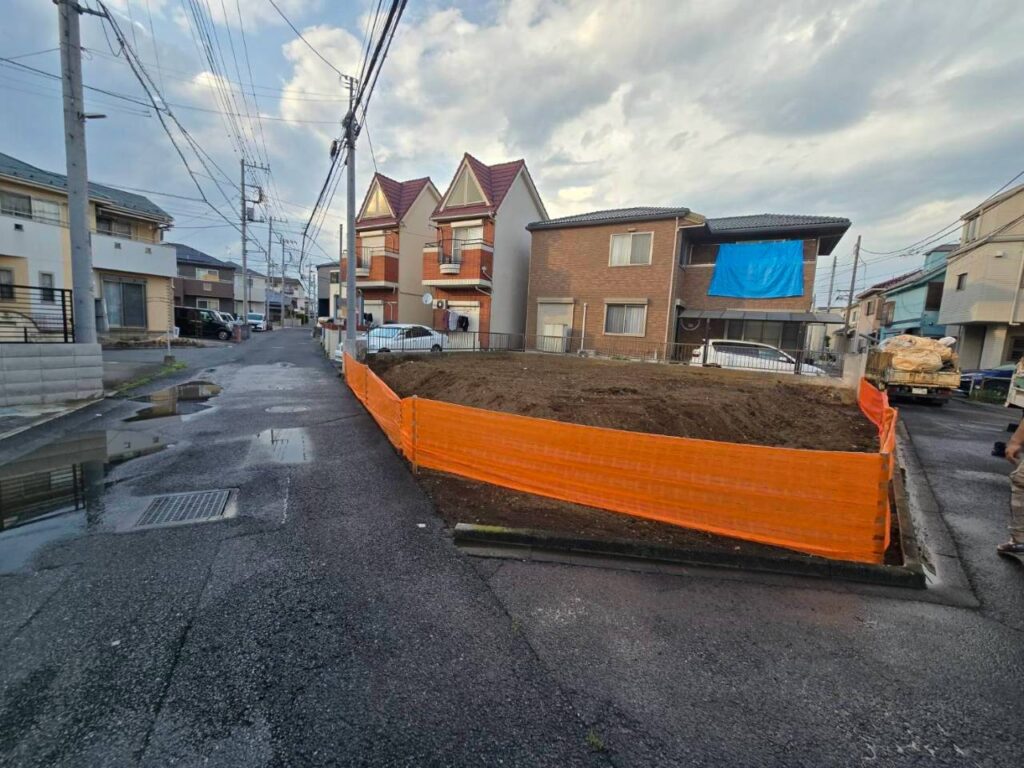坂戸市関間の解体工事