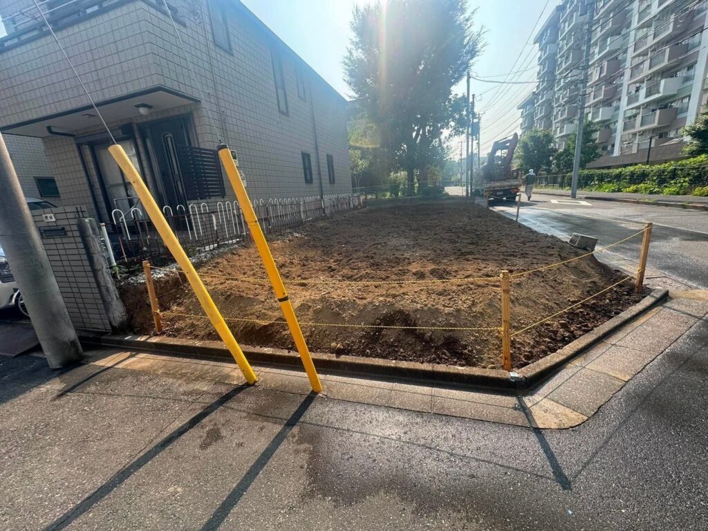 江戸川区西葛西の解体工事