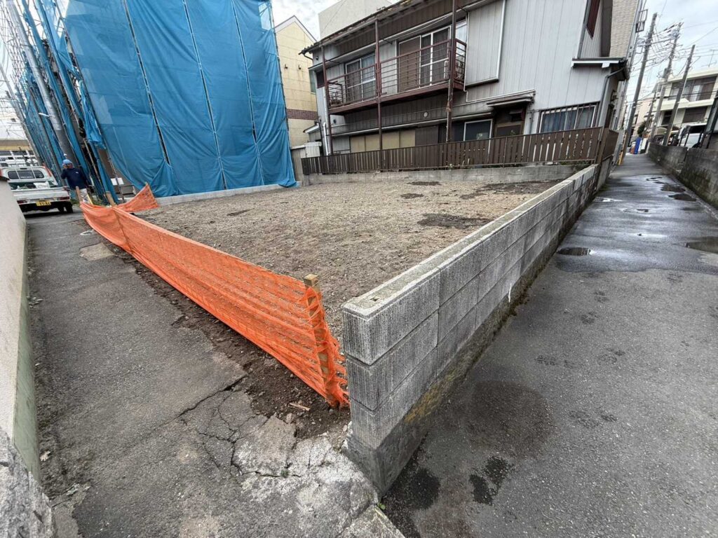 川崎市川崎区小田の解体工事