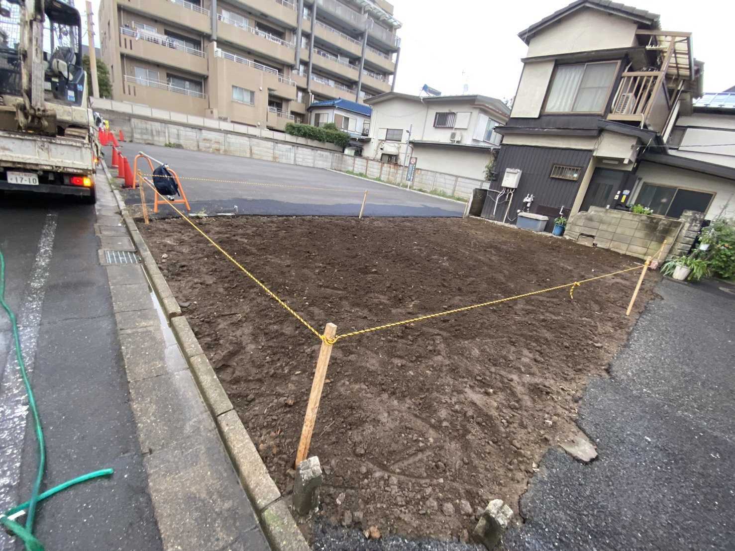 練馬区高松の解体工事の画像