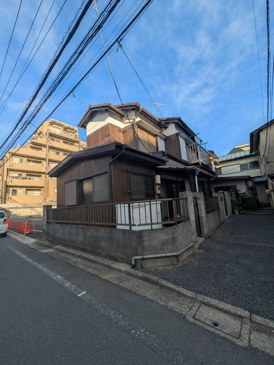 練馬区高松の解体工事の画像