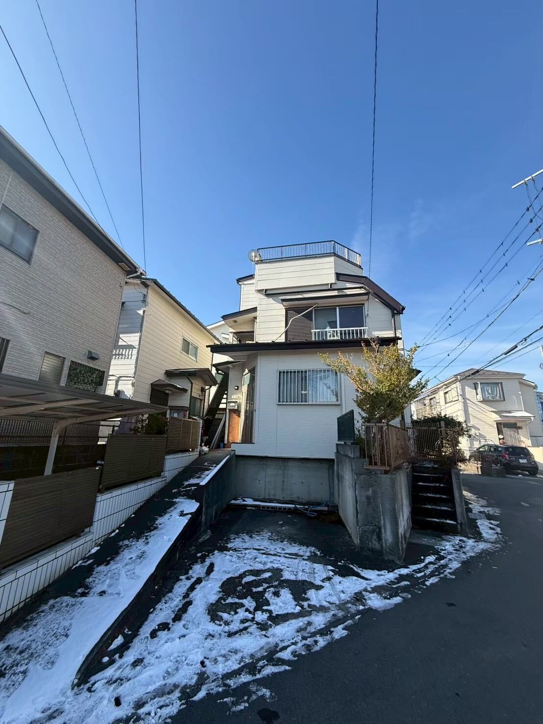 綾瀬市寺尾本町の解体工事の画像