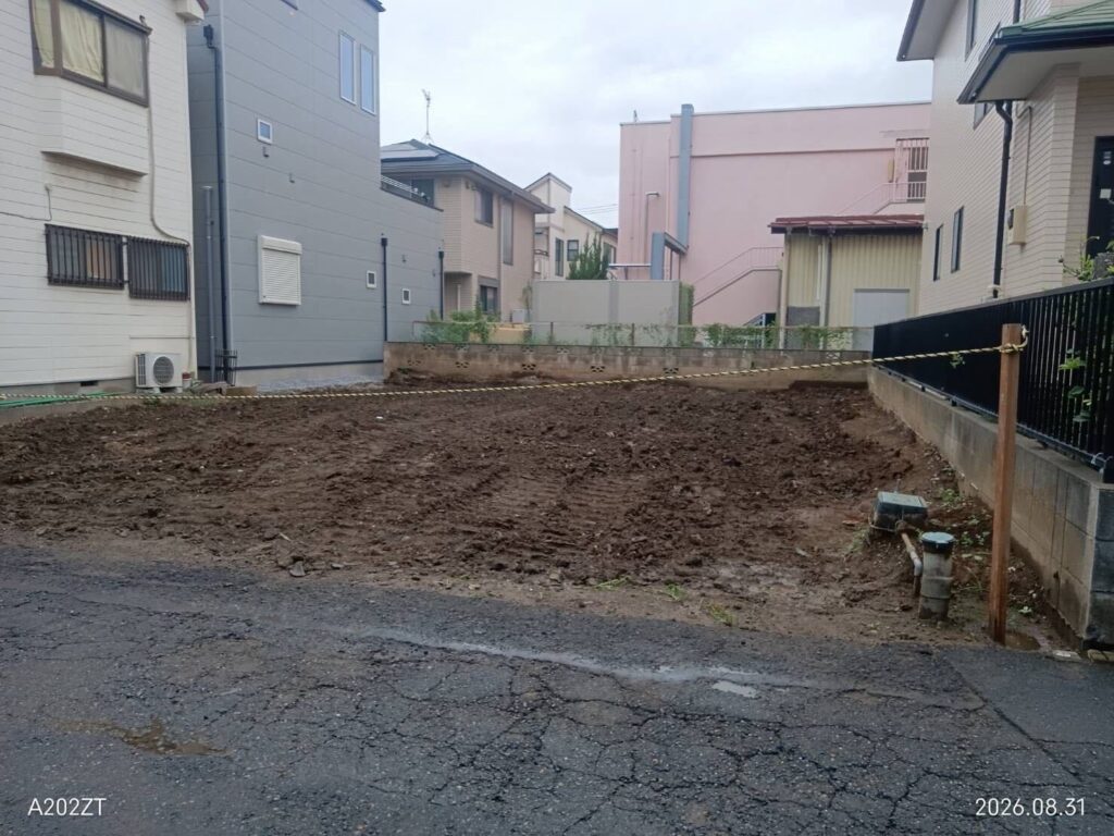 越谷市蒲生寿の解体工事