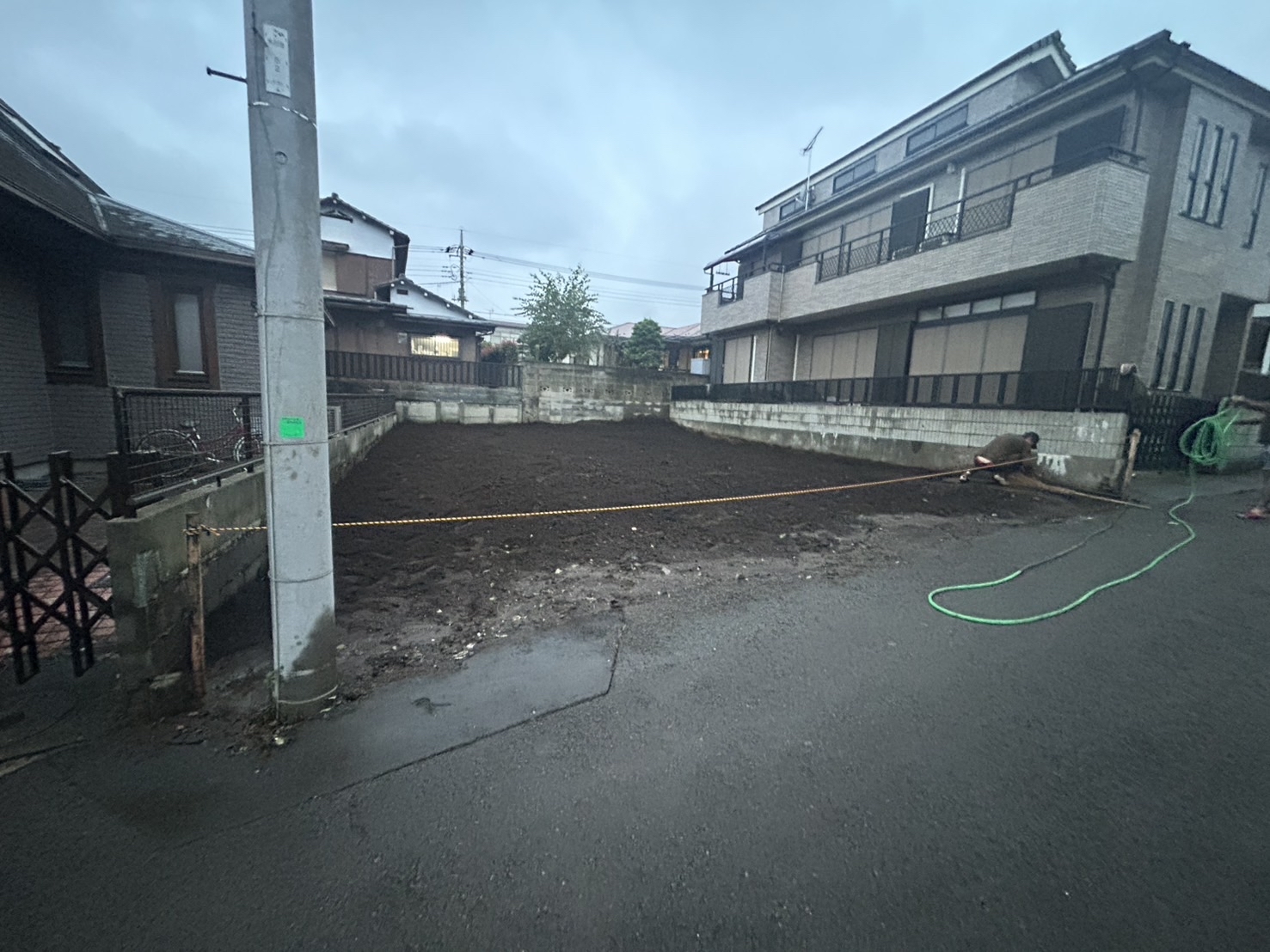 東久留米市氷川台の解体工事の画像