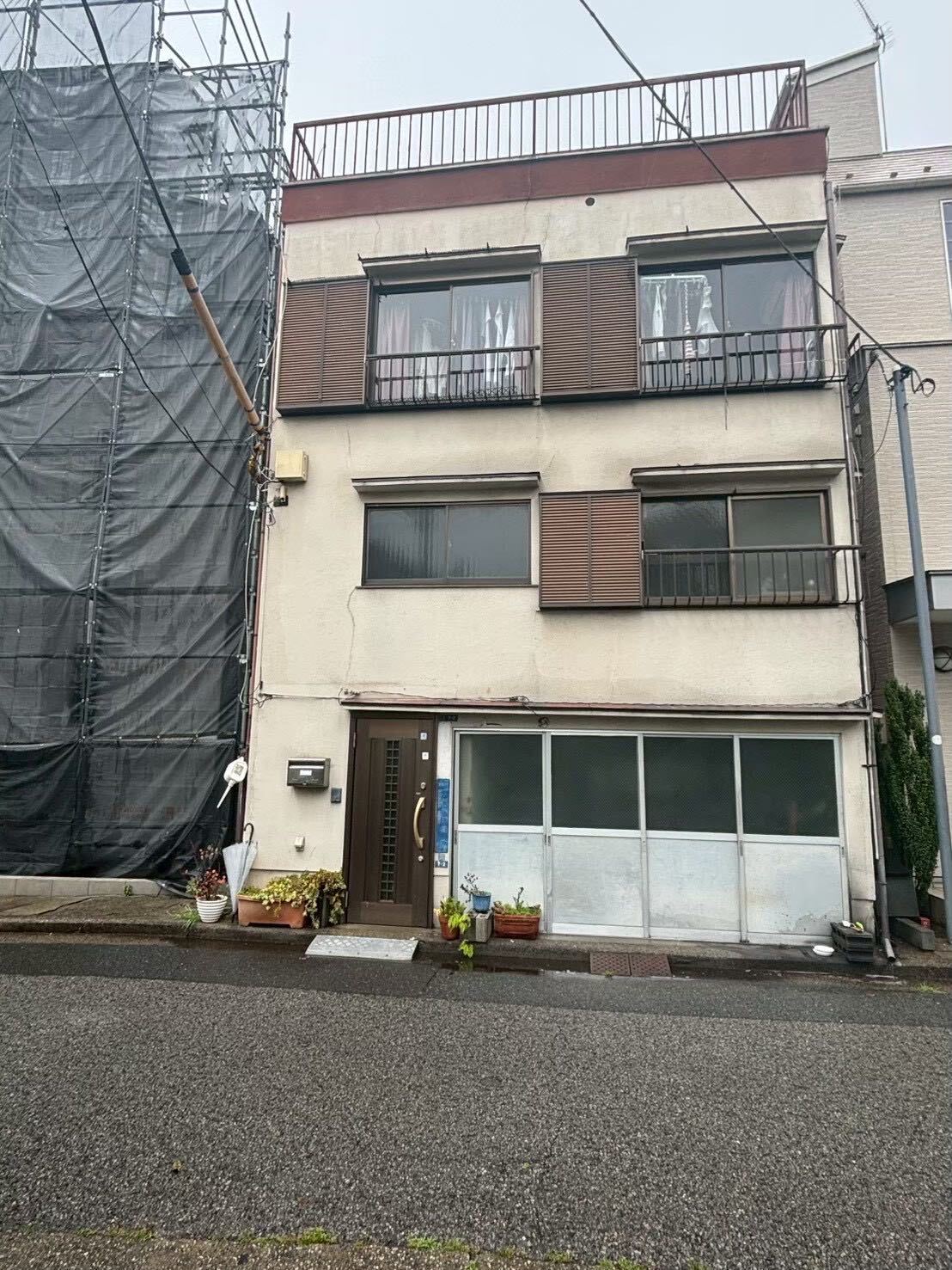 墨田区立花の解体工事の画像