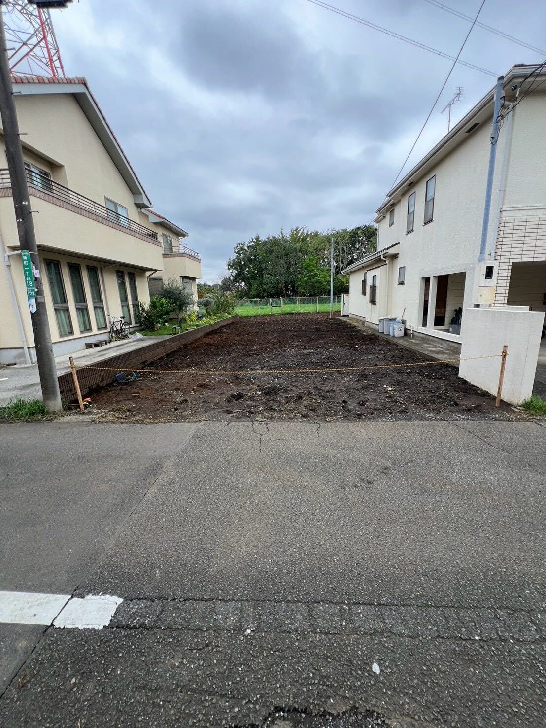 国分寺市新町の解体工事の画像