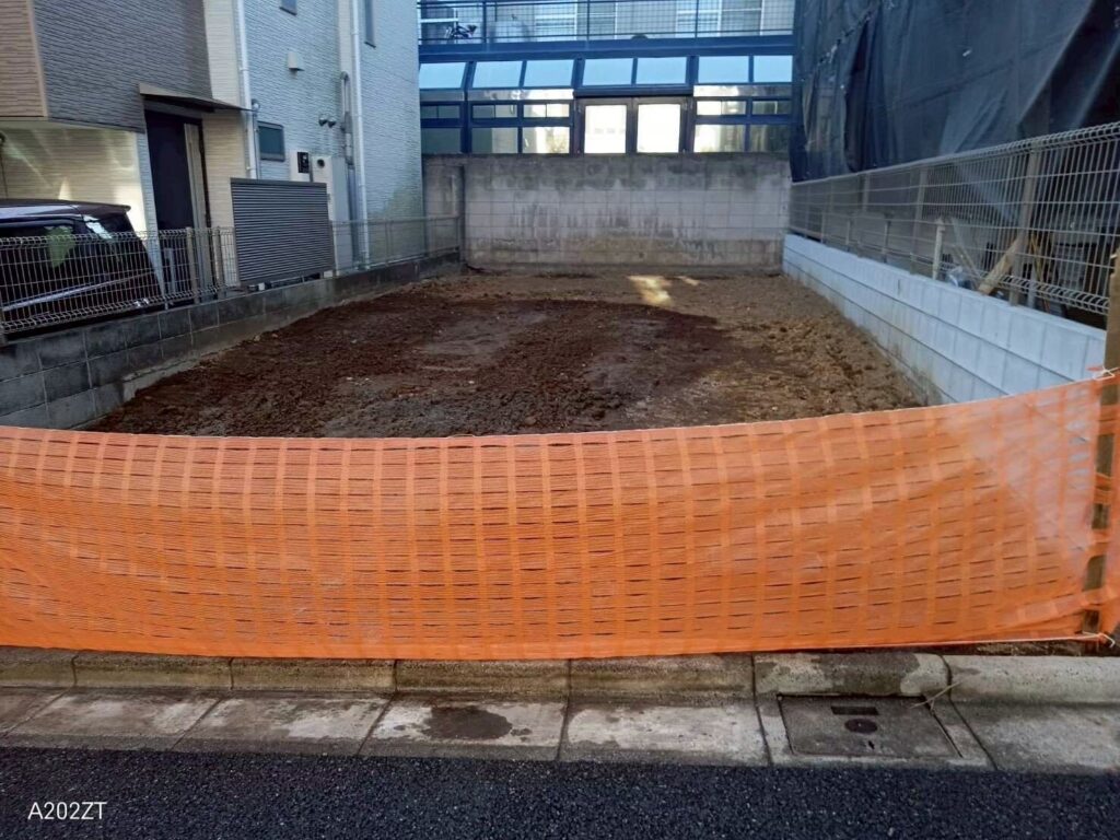 中野区若宮の解体工事
