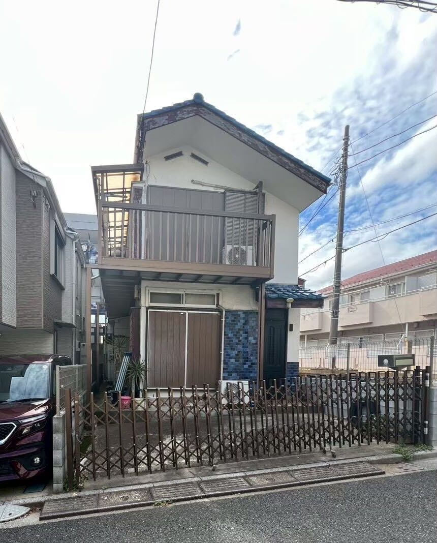 中野区若宮の解体工事の画像