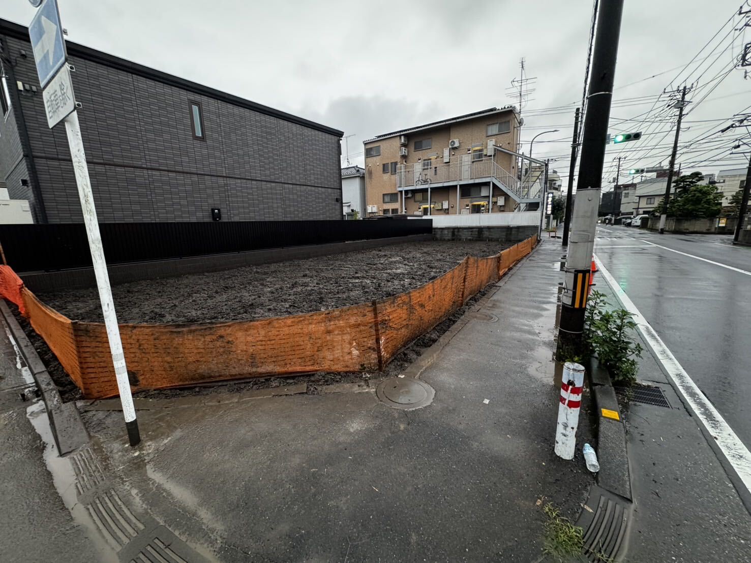 蕨市塚越の解体工事の画像