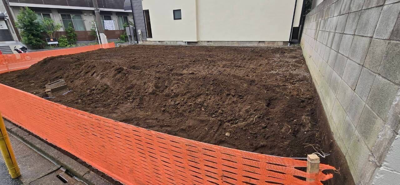 杉並区本天沼の解体工事の画像