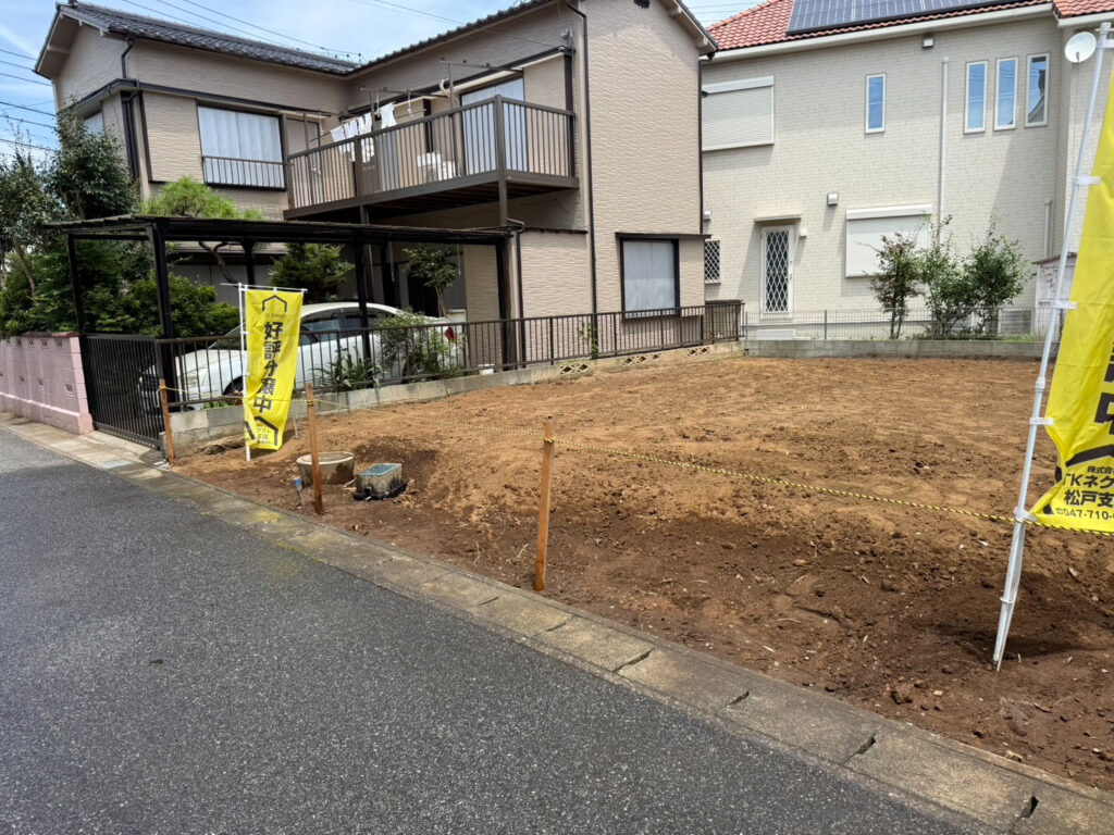 松戸市六高台西の解体工事