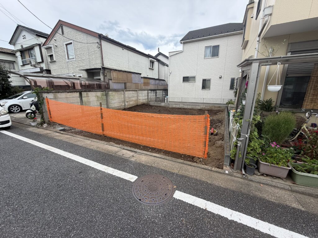 練馬区谷原の解体工事