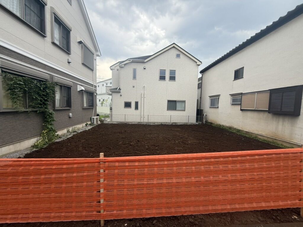 練馬区土支田の解体工事