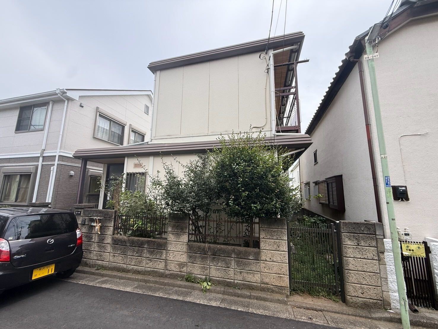 練馬区土支田の解体工事の画像