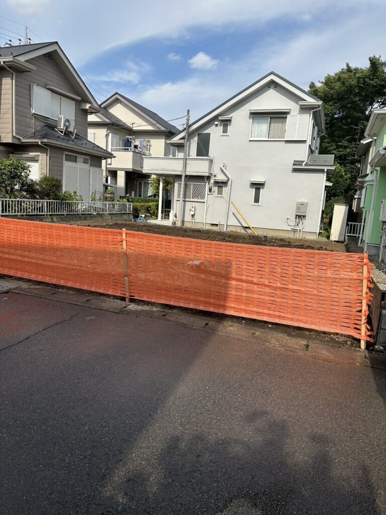 流山市東初石の解体工事